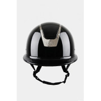 Casco da equitazione Zenith Crystal Gloss B Vertigo Nero
