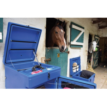 Baule da Trasporto Verticale con Ruote La Gée Blu