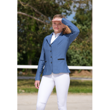 Giacca da concorso Le Sabotier Colette donna Indaco vintage Blu
