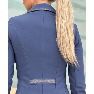 Giacca da concorso Le Sabotier Colette donna Indaco vintage Blu