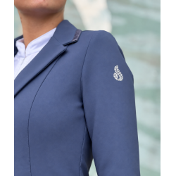 Giacca da concorso Le Sabotier Colette donna Indaco vintage Blu