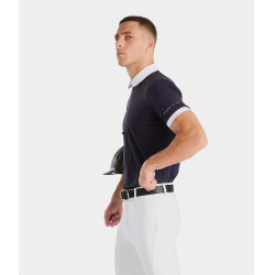 Aeris camicia da competizione equestre a maniche corte uomo Horse Pilot