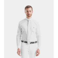 Design camicia da competizione a maniche lunghe da uomo Horse Pilot
