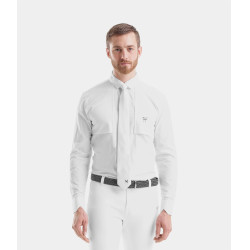 Design camicia da competizione a maniche lunghe da uomo Horse Pilot