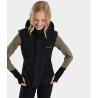 Gilet senza maniche Frost da equitazione donna Horse Pilot Nero