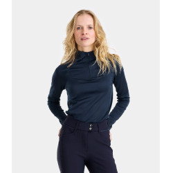 T-shirt termico da equitazione Horse Pilot donna Marina Blu marino T-shirt termico da equitazione Horse Pilot donna Marina Blu marino