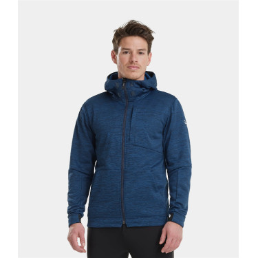 Felpa con zip da equitazione Horse Pilot da uomo Tempest Marina Blu marino
