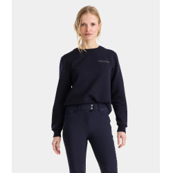 Felpa da equitazione da donna Horse Pilot in lana Merino Notte scura Nero Felpa da equitazione da donna Horse Pilot in lana Merino Notte scura Nero