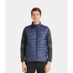 Gilet da equitazione senza maniche Horse Pilot riscaldante E-Kelvin uomo Marina Blu marino