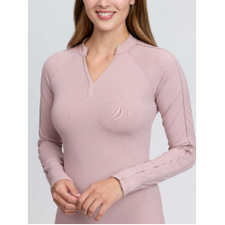 Maglia intima a maniche lunghe Lisa LeMieux donna Rosa canina Nero