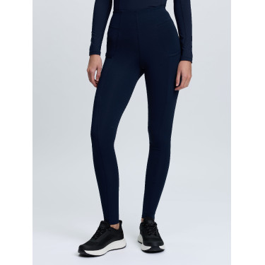 Pantaloni da equitazione a vita alta Naomi Pull On Navy LeMieux donna