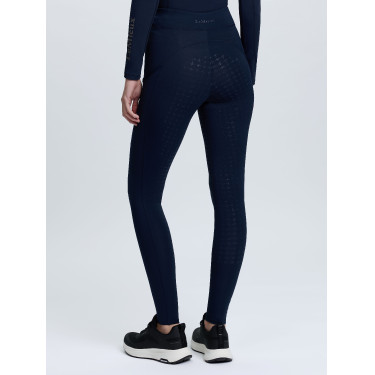 Pantaloni da equitazione a vita alta Naomi Pull On Navy LeMieux donna