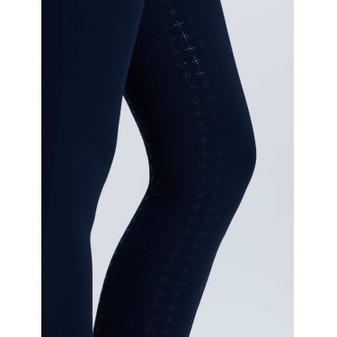 Pantaloni da equitazione a vita alta Naomi Pull On Navy LeMieux donna