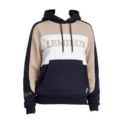 Felpa con cappuccio a blocchi di colore Kadie LeMieux donna