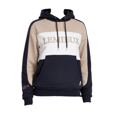 Felpa con cappuccio a blocchi di colore Kadie LeMieux donna