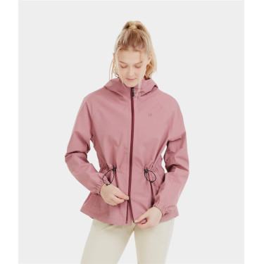 Giacca impermeabile Raintech Horse Pilot donna Rosa mesa