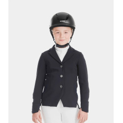 Giacca da concorso Aerotech Horse Pilot ragazza Notte scura Nero