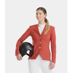 Giacca da concorso Aerotech Horse Pilot donna Terracotta Arancione