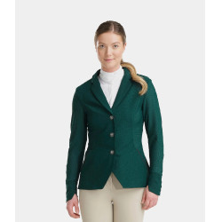 Giacca da concorso Aeromesh Horse Pilot donna Verde scuro Giacca da concorso Aeromesh Horse Pilot donna Verde scuro