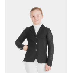 Giacca da concorso Aeromade Horse Pilot bambina Nero