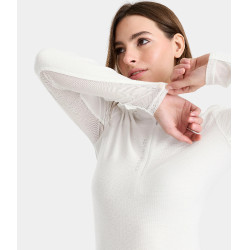T-shirt Suntech Horse Pilot donna Bianco