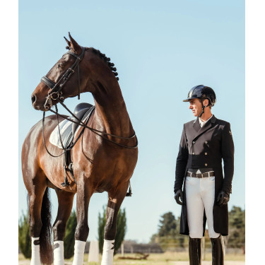Frac lungo Horse Pilot uomo Nero