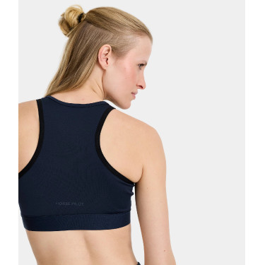 Reggiseno sportivo Horse Pilot donna Marina Blu marino Reggiseno sportivo Horse Pilot donna Marina Blu marino