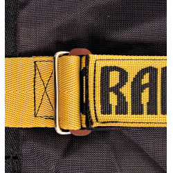 Fibbia in plastica Rambo Horseware Nero