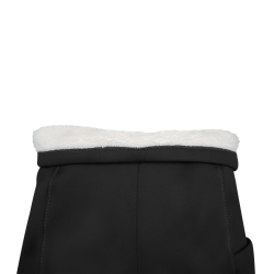 Leggings da equitazione termici ELT Rica in pile bouclé da donna Nero