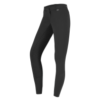 Pantaloni da equitazione ELT Micro Sport silicone Nero