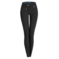 Pantaloni da equitazione ELT Micro Sport Pro Silicone Nero