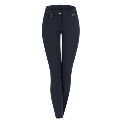 Pantaloni da equitazione ELT Micro grip ginocchia Blu notte