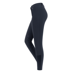 Pantaloni da equitazione ELT Micro grip ginocchia Blu notte