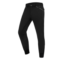 Pantaloni da equitazione ELT Marc silicone uomo Nero