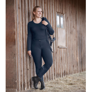 Pantaloni da equitazione donna ELT con grip silicone