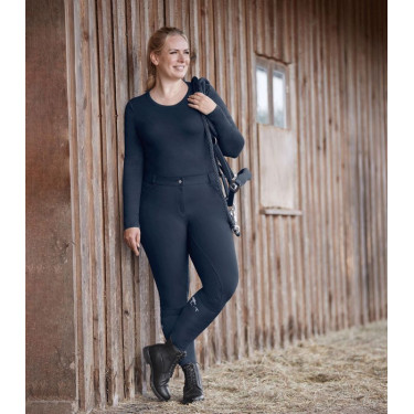 Pantaloni da equitazione donna ELT con grip silicone