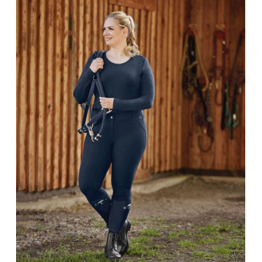 Pantaloni da equitazione donna ELT con grip silicone