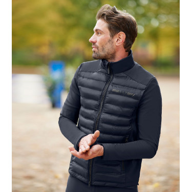 Giacca softshell mista ELT Missouri uomo Blu profondo Giacca softshell mista ELT Missouri uomo Blu profondo