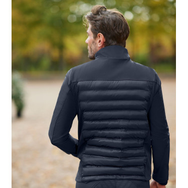 Giacca softshell mista ELT Missouri uomo Blu profondo Giacca softshell mista ELT Missouri uomo Blu profondo