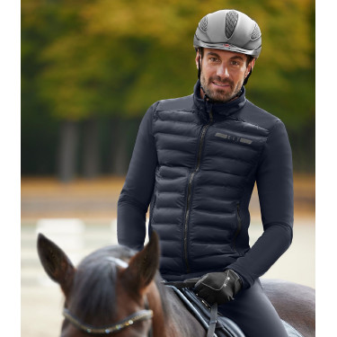 Giacca softshell mista ELT Missouri uomo Blu profondo Giacca softshell mista ELT Missouri uomo Blu profondo