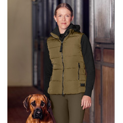 Gilet leggero senza maniche ELT inverno Oxford Verde kaki
