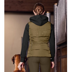 Gilet leggero senza maniche ELT inverno Oxford Verde kaki
