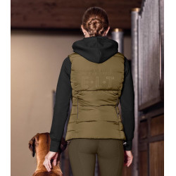 Gilet leggero senza maniche ELT inverno Oxford Verde kaki