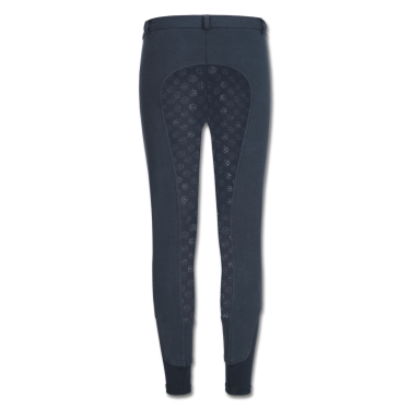 Pantaloni da equitazione termici ELT Fun Sport in silicone per bambini Blu notte