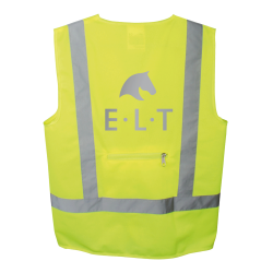 Gilet riflettente equitazione bambino ELT unisex