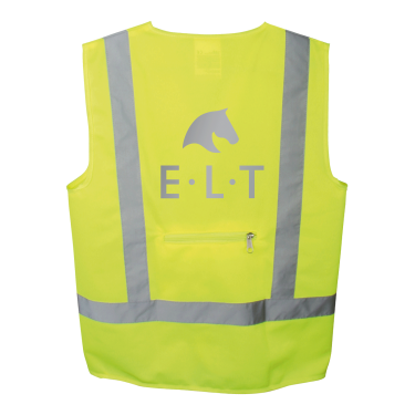 Gilet riflettente equitazione bambino ELT unisex