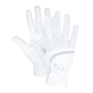 Guanti da equitazione ELT Noelle Bianco
