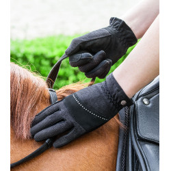 Guanti da equitazione ELT Arosa Nero