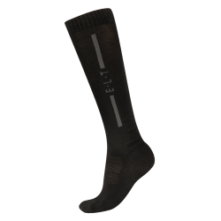 Calze da equitazione unisex in merino ELT Nero