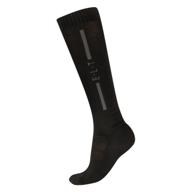 Calze da equitazione unisex in merino ELT Nero